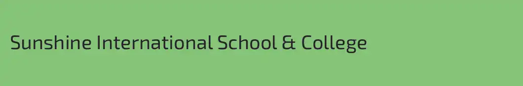 Sunshine International School & College